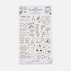Переводные тату Miamitats Miami Tattoos Stick and Poke