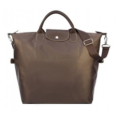 Дорожная сумка унисекс Antan 2-313 коричневая, 36 х 30 (36) х 27 см