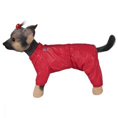Комбинезон для собак Dogmoda Спорт красный размер 5 37 см
