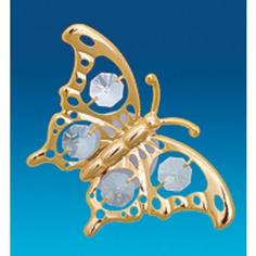 Фигурка декоративная crystal temptations, Бабочка, 7 см, на присоске