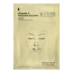 Маска-сыворотка для лица Steblanc Vitamin C тканевая, омолаживающая, с витамином С, 25 г