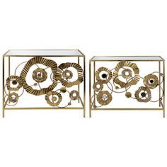 Консоли, набор из 2 штук 100x42x80, 90x34x72см ГЛАСАР