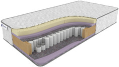 Матрас Дримлайн Sky-high Hillest Middle/Soft TFK 120х186х27 Dream Line