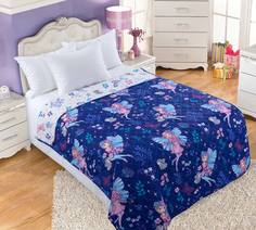 Покрывало Лесные нимфы 1 из перкали 140х210 стеганое Текс Дизайн