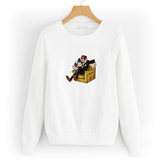 Свитшот белый CoolPodarok Мультфильмы Гравити Фолз Gravity falls (мужчина в кресле)