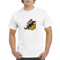 Футболка CoolPodarok Мультфильмы.Гравити Фолз..Gravity falls.(мужчина в кресле)