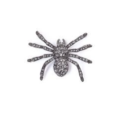 Брошь из бижутерного сплава с swarovski Moon Paris MoS-22.03-052