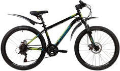 Велосипед STINGER 24" ELEMENT EVO черный, алюминий, размер 12"