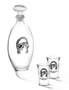 Набор для водки Chinelli Подкова овал.штоф