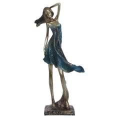 Фигурка декоративная Девушка, 16*8,5*38 см KSM-765550 Remeco Collection
