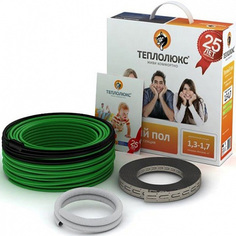 TEPLOLUXE Tropix ТЛБЭ теплый пол кабель нагревательный 2000 Вт/100м Теплолюкс