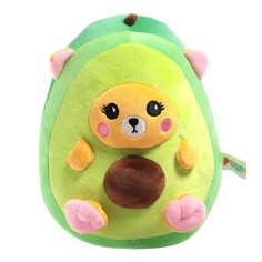 Мягкая игрушка POMPOSHKI Авокадо - котик, 24 см