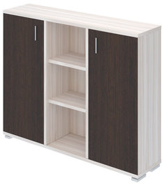 Стеллаж Мэрдэс ПУ-60-3 Карамель/Венге Merdes