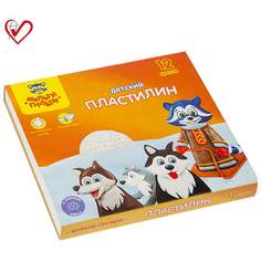 Пластилин классический Мульти-Пульти арт. 236489, 12 цв. х 3 уп.