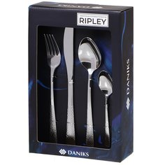 Набор столовых приборов нерж сталь 24 пр Daniks Ripley