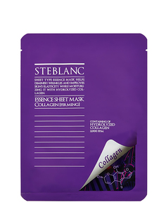 Тканевая маска-эссенция для лица Steblanc Collagen укрепляющая с коллагеном, 25 г