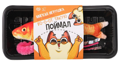Мягкая игрушка для кошки Пушистое счастье Вот такую поймал!