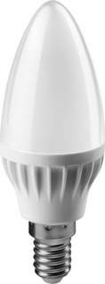 Лампа светодиодная ОНЛАЙТ, E14, 6W, 2700K, "Свеча", арт. 509366 - (10 шт.)