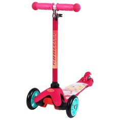 Самокат Graffiti Единорожки колёса PU 110/75 мм, ABEC 7