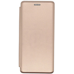Чехол книжка для Samsung Galaxy A42 Fashion Case на магнитах Золотой