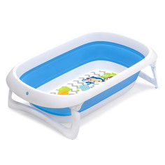 Ванночка складная Funkids с рисунком Folding Baby Bath, CC6601-p