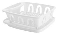 Сушилка для посуды с поддоном Verona IDI LAND 36x31x12,5 см белый