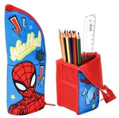 Пенал тубус-подставка "Woo-Hoo", 8,5х21 см, Человек-паук Marvel