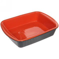 Форма керамическая для запекания "Оrange Symphony" 33,5*23,5*7,5см Селфи