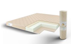 Матрас беспружинный Comfort Line Latex Roll Classic+ 130х186, в рулоне