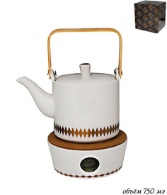 Чайник на подставке TEKITO в подарочной упаковке 118-133-039 Lenardi