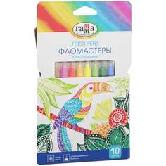 Набор фломастеров Гамма "Классические", арт. 286569, 10 цв х 3 упак. Gamma