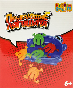 Настольная игра Играем Вместе Прыгающие лягушки 25104