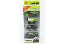 Набор: машинки фермерские, металл, 4шт в ассорт., арт.SQ82009-3 Импортные товары (игрушки)