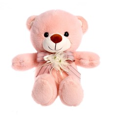 Мягкая игрушка «Мишутка с бантом», 32 см, цвет МИКС No Brand