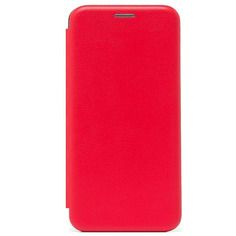 Чехол книжка для Xiaomi Poco X3 Fashion Case на магнитах Красный
