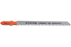STAYER T101BR, полотна для лобзика, HCS сталь, обратный рез, 2шт,Professional,15991-2.5