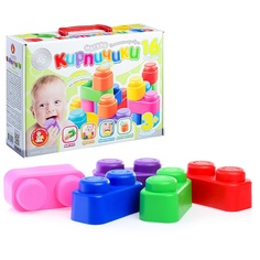 Десятое Королевство "Мягкие кирпичики", 16 деталей