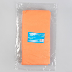 Простыня 70х200 см оранжевая White Line (спанбонд), 10 шт/упк 10538 No Brand