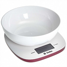 Весы кухонные Delta KCE-72 White