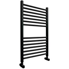 Полотенцесушитель Ника MODERN ЛМ-2 80/50 RAL9005 черный матовый (комплект люкс) Nika