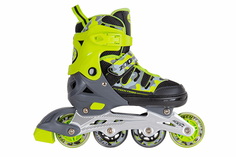 Роликовые коньки Tech Team Zoom р.38-41 (L) зеленый 1/6
