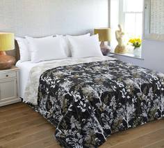 Покрывало Сумерки 1 Беж из перкали 200х210 стеганое Текс Дизайн