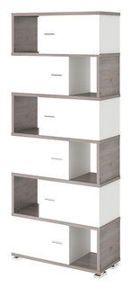 Стеллаж Мэрдэс СБ-30/6 Нельсон/Белый жемчуг Merdes