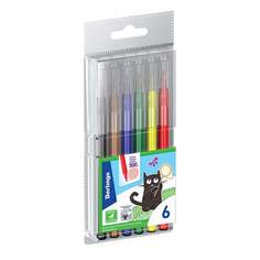 Набор фломастеров Berlingo "Жил-Был Кот", арт. 231621, 6 цв х 10 упак.