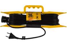 Удлинитель на рамке STAYER MF 207 20 м, 2200 Вт, 1 гнездо 55018-20_z01