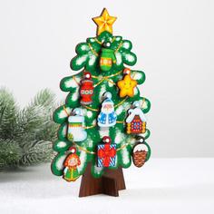 Сортер Ёлка в снегу Wood Land