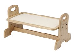 Анатомический деревянный стол для еды с функцией защиты от скольжения миски, М Japan Premium Pet