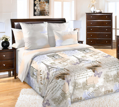 Простыня 1.5-спальн. Вояж комп. 1 Беж арт 000ПН1 перкаль Текс Дизайн