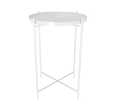 Столик журнальный Sheffilton SHT-CT8 белый муар