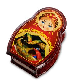Шкатулка в технике декупаж Матрешка (14х10х5) ШК-11/57-C (ручная работа) 113-707580 Art East